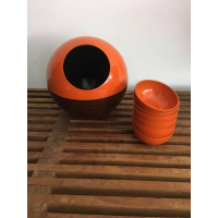 Vintage snack bowl uit de 70s